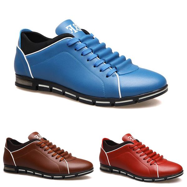 

new non-brand men casual shoes triple black chestnut designer leather chaussures espadrilles mens trainers outdoor sneakers 39-47 style