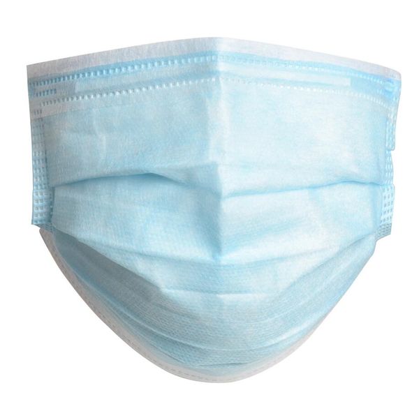 

face masks anti-dust flu virus smoke allergies adjustable usable once mask protection 2 filters for women man pm2.5 20pcs/packs