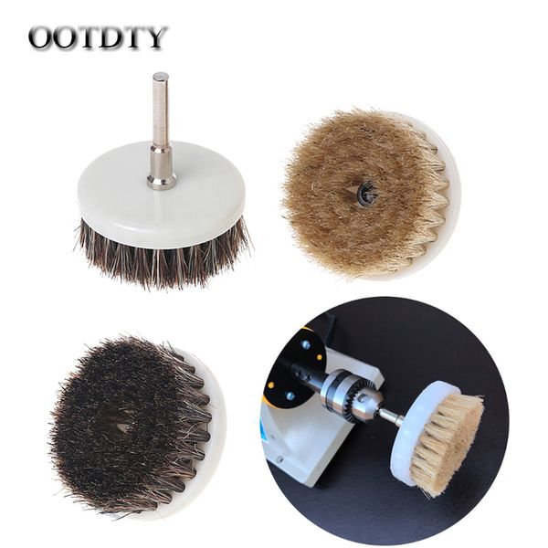 

ootdty 60mm drill powered scrub heavy duty cleaning brush with stiff bristles tools dorp shipping