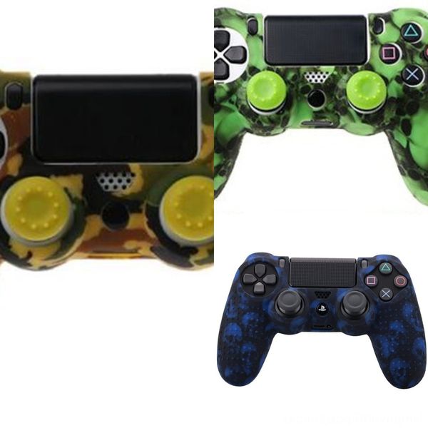 

mbrha silicone analog joystick thumbstick grip caps protective skin cover 4 for sony playstation dualshock ps4 case pro slim controller game