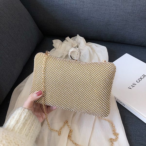 

jiulin ring ring clutch bag dinner bag 2019 elegant new slung women's chain shoulder korea tide wedding