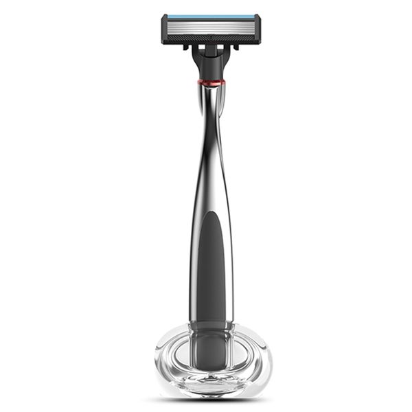 

h100-5 men manual washable razor five-layer blades dry wet shaving machine portable lightweight aluminum alloy shaver
