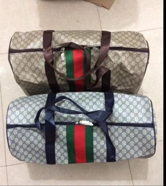 

2019 горячая марка мужчины и женщины дорожная сумка PU кожаная сумка для багажа брен