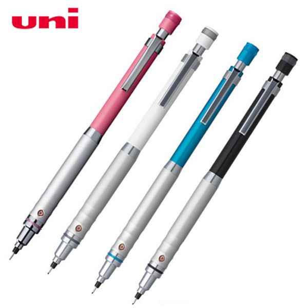

japan uni mechanical pencil m5-1012 1pcs kuru toga metal handshake 0.5mm comic professional drawing sketch with continuous core, Blue;orange