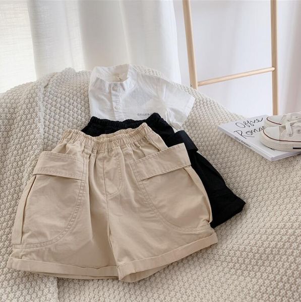 

2020 new wholesale baby girls shorts summer kids girls shorts 2-7 years, Black