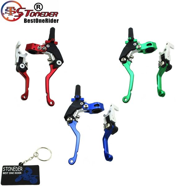 

stoneder racing foldable clutch brake levers handle for chinese 50cc-190cc pit dirt bike