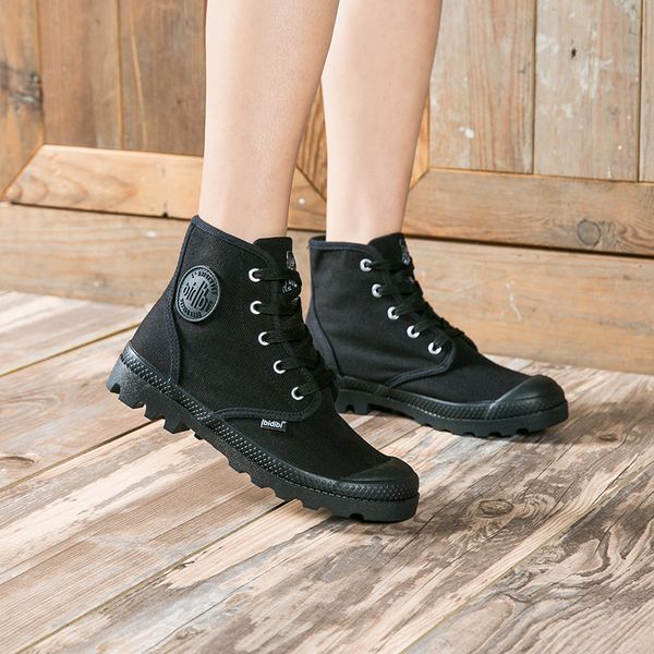 

women's mid calf boots round toe fashion womens shoes 2019 booties ladies low heels booties lace up elegant punk wedge rubber, Black