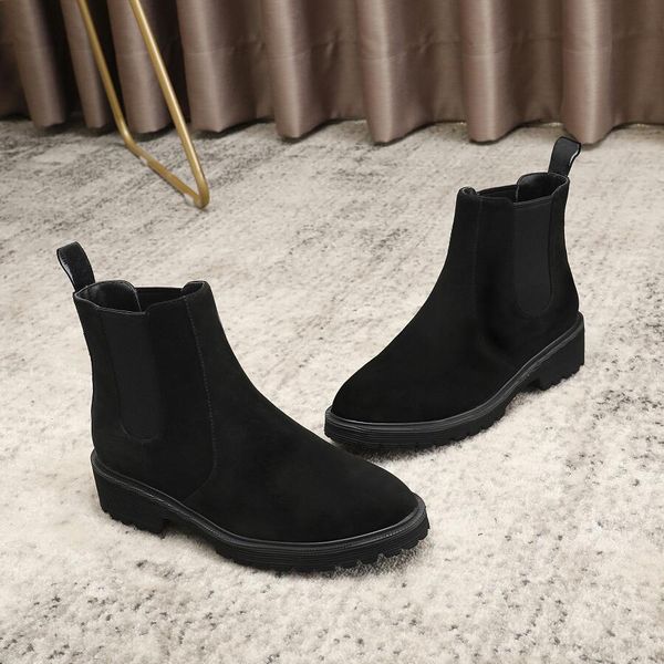 

2019 designer luxury latest women waterproof boots martin black rubber sole 100% genuine leather winter shoes factory direct