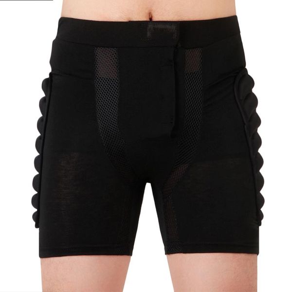 

protective hip pants black m/l/xl sportswear snowboarding breathable extreme sports sponge shorts soft skiing unisex