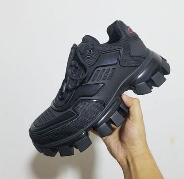 

lates p cloudbust thunder lace up sneakers men low casual shoes 19fw capsule series color matching men's platform luxury sneakers ff12, Black