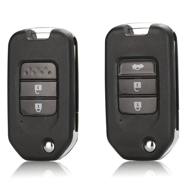 

jingyuqin 2/3b car key case for city fit hr-v folding flip auto car key shell