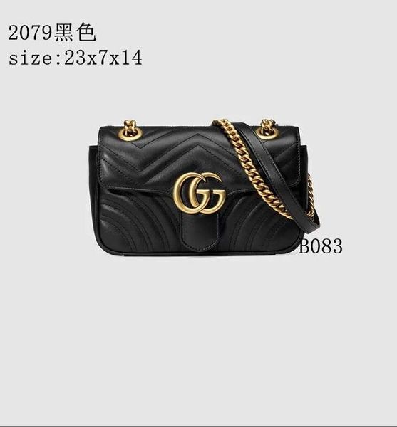

2019 women de igner handbag cro body me enger houlder bag chain bag good quality pu leather hipping 13 gucci 13 woman bag