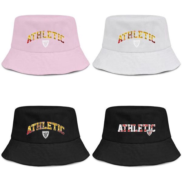 

athletic bilbao los leones ath coconut tree men fishing bucket sun hat design design cute fashion classic suncap flag label breast red, Blue;gray