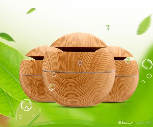 

dhl wood grain эфирное масло диффузор ультразвуковая ароматерапия бамбук цвет usb увлажнитель 130мл с изменением ночников