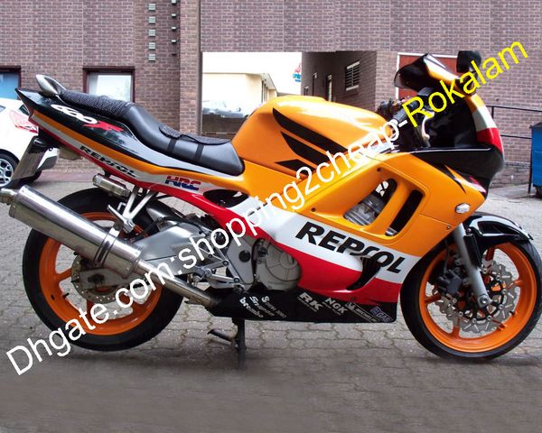 CBR600F Verkleidungsset für Honda CBR 600 CBR600 1997 1998 F3 Verkleidungen Motorradteile Orange Rot Weiß Schwarz 97 98