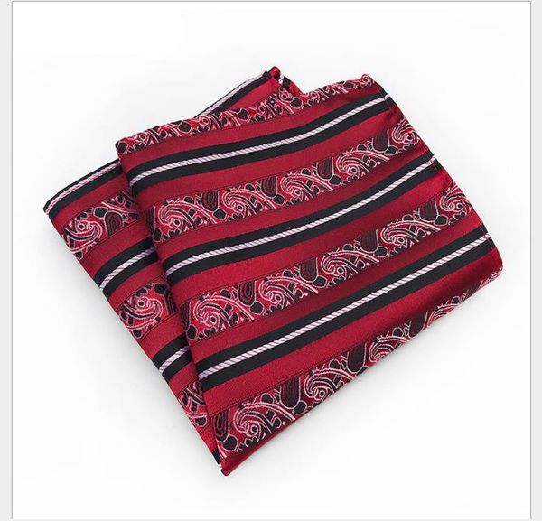 

new pocket towel, men's small square towel, jacquard-dyed leisure fashion suit, chest towel, Blue;purple