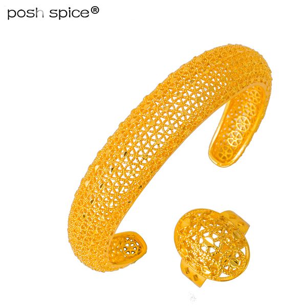 

dubai wedding bracelets bangles for women gold color bangles with ring arabic muslim ring islam ethiopain african jewelry gift, Black
