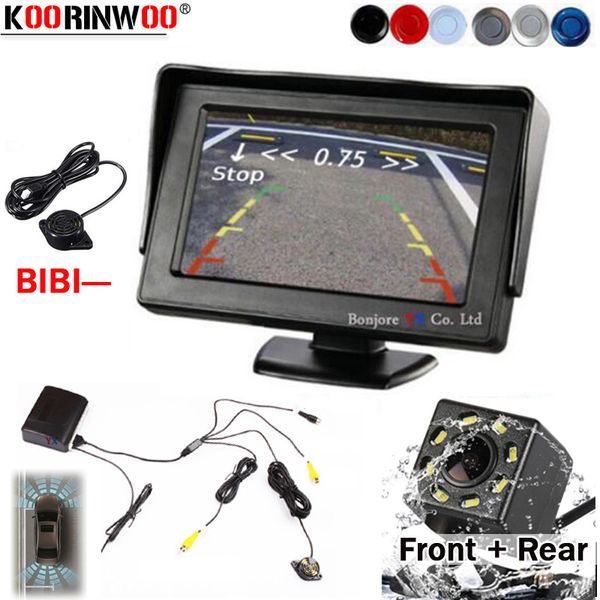 

koorinwoo parking sensor universal rear parking sensors camera car 8 parktronic dash cam monitor for /captiva/ e5