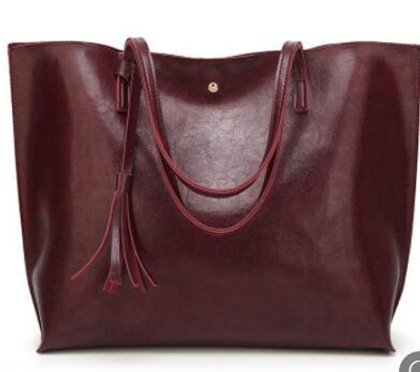 

Women 039 bag european and american fa hion ta el houlder bag handbag female large capacity 006