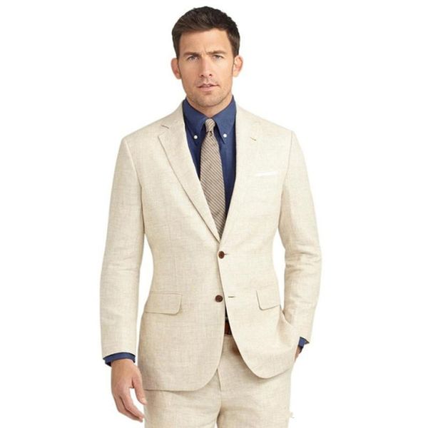 

new linen casual men suits wedding groom wear terno tuxedos slim fit 2 pieces (jacket+pants) bridegroom prom blazer costume homme 36, Black;gray