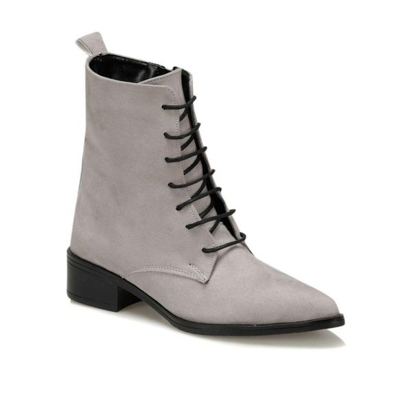 

flo merapi77z gray suede women 's boots butigo, Black