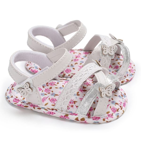 

baby shoes girl breathable floral print anti-slip shoes casual walking shoe toddler soft soled first walkers
