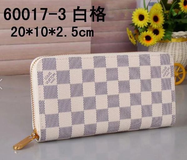 

2019 free shipping Brand new men women long wallet holding a purse Single zipper banknotes folder card wallets 4 color NO BOX