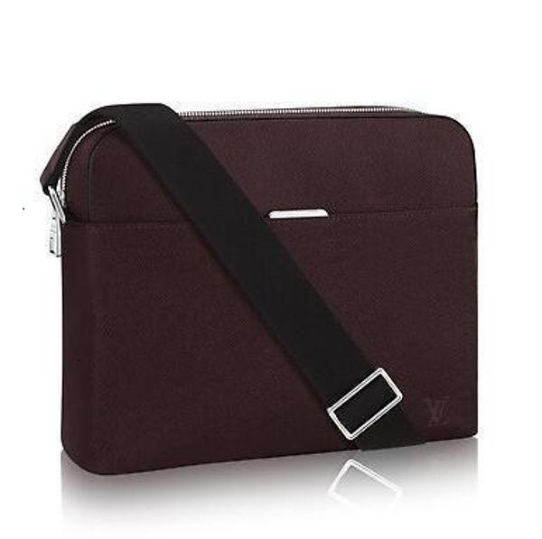 

m34410 anton messenger pm brown real caviar lambskin le boy chain flap bag handbags shoulder messenger bags totes