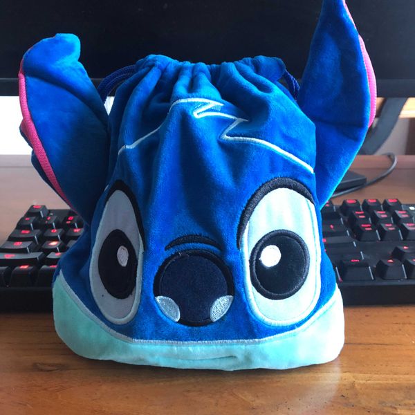 

stitch scrump drawstring bags plush storage handbags makeup bag coin bundle pocket purse new
