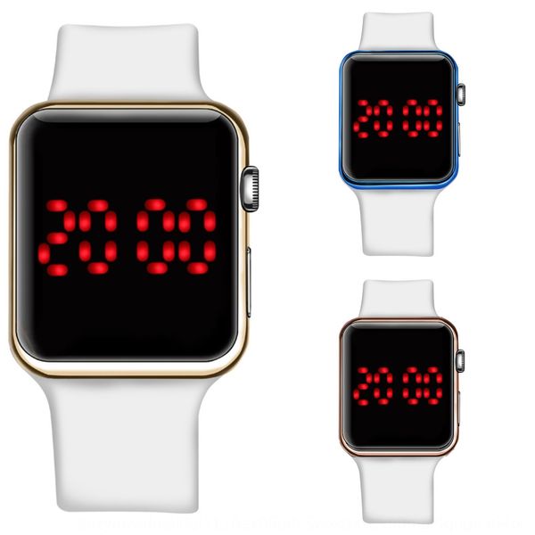 

led versatile children's male and watch female students' sports gift watch men and women's style, Blue