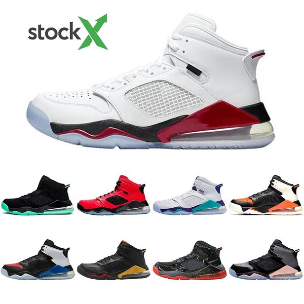 

with socks men basketball shoes jumpman green glow bred shatterad backboard grape infrared citrus athletic mens trainers sports sneaker, White;red