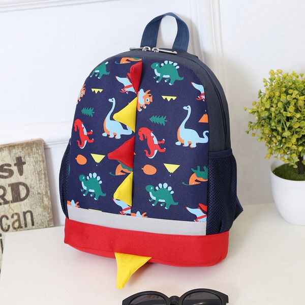 

35#baby boys girls kids dinosaur pattern animals backpack toddler school mochilas escolares para adolescentes bolsa infantil me
