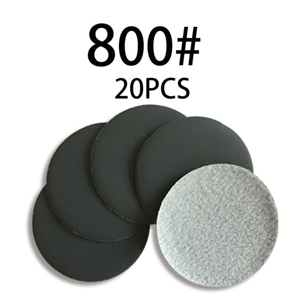 

20*sandpaper sanding discs 75mm 3 inch wet/dry waterproof hook & loop 400/800/1500/2000/2500/3000/5000/7000/10000 grit