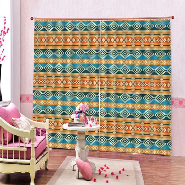 

colored fabric 3d curtains printing curtains with living room or l modern thick sunshade window