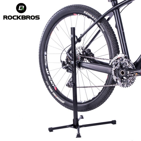 

rockbros bicycle support aluminum alloy height adjustable removable foldable mtb road bike parking support bike repair stand