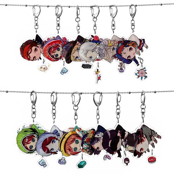 

наиб subedar брелок подвеска цепь для pants женщины акрилового брелок мужчину подвеска key ring girls holder llaveros идентичность v, Silver