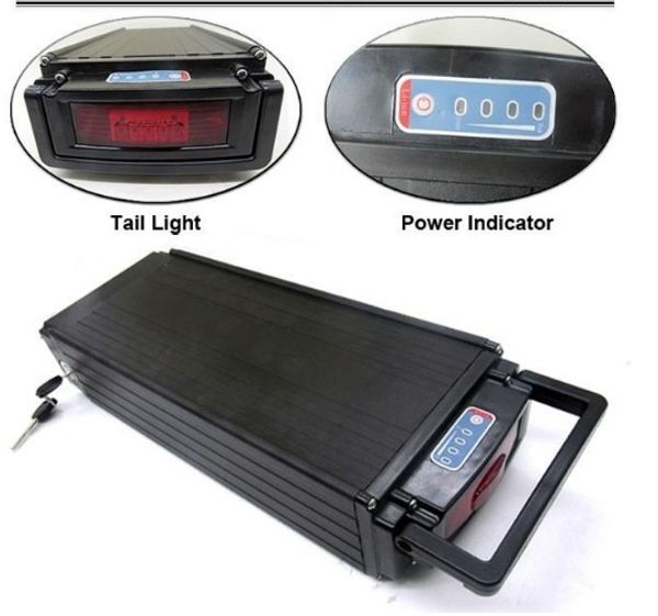 

Ebike Lithium Battery 48V 20AH Lithium Bicycle 48V 20AH Electric Scooter Battery For Kit Electric Bike 1000W With BMS Charger