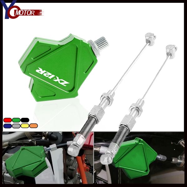 

for zx12r zx 12r 2000-2005 2004 2003 2002 2001 motorcycle cnc aluminum motor stunt clutch lever easy pull cable system