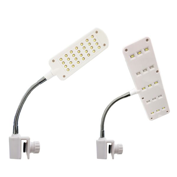 

high brightness aquarium fish tank 15 28 48 led aquarium fish tank clamp clip water plant grow white color lighting eu plug