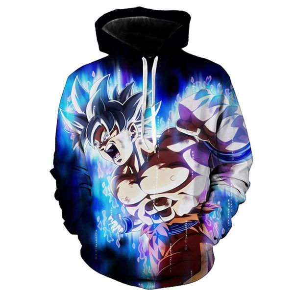 

dragon ball z goku 3d hoodie coat men women sweatshirts 3d hoodies pullovers outerwear hoodie jacket tracksuits streetwear hoody, Black
