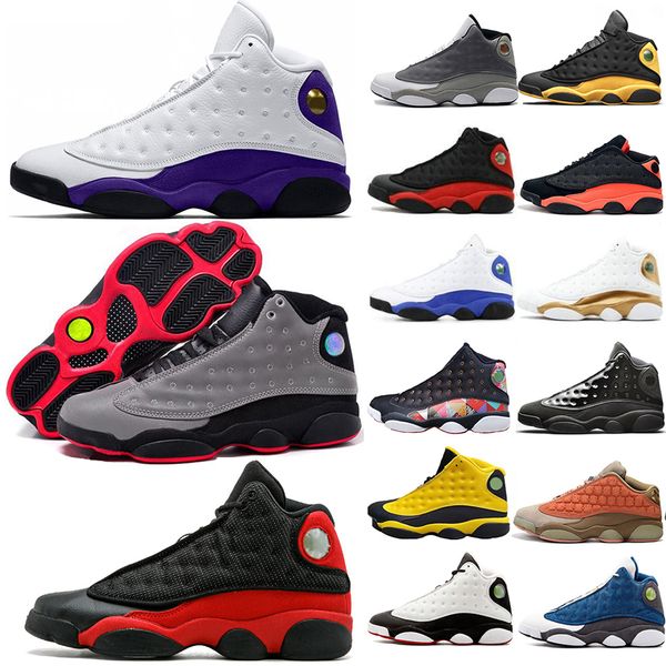 

new classic 3m reflective rivals 13 13s basketball shoes black infrared terracotta blush cap and gown atmosphere grey trainers sneakers 7-13
