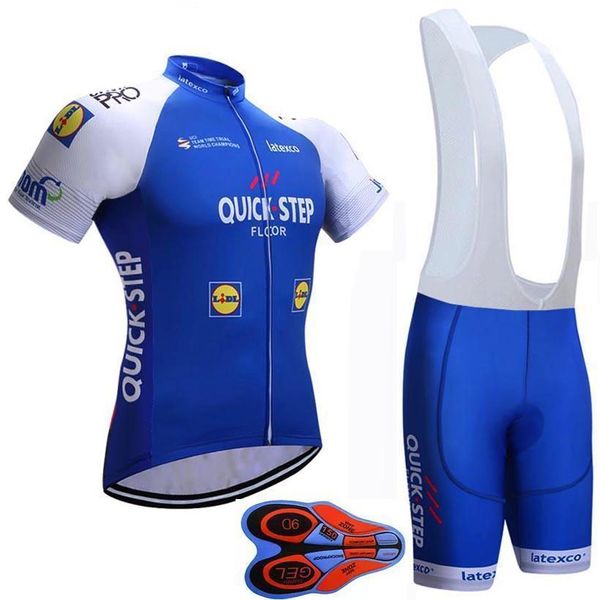 

2020 quick step floor pro cycling jersey 2020 9d gel pad breathable quick -drying bike maillot ropa ciclismo bicycle mtb bicicleta clothin, Black;blue