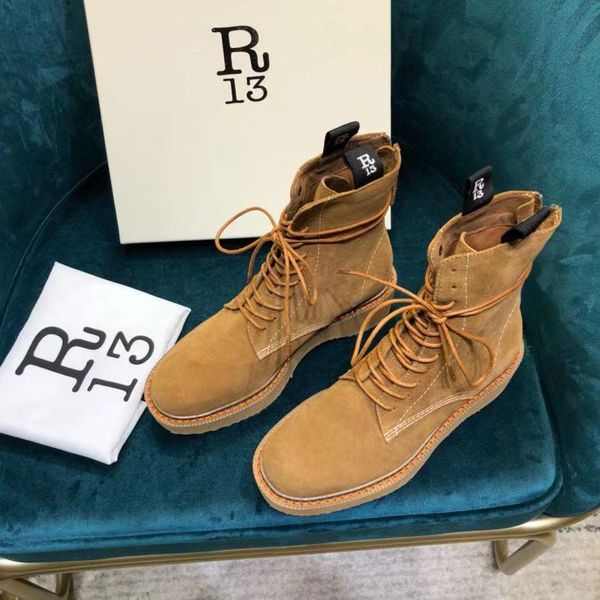 

british style lace-up martin boots women's sponge cake thick bottom motorcycle boots thick heel new handsome women's short boots, Black