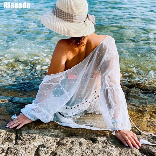 

lady new с длинными рукавами пляж платье сексуальный swimwear женщин крышки ups твердая belted купальник hollow пляжная одежда летняя