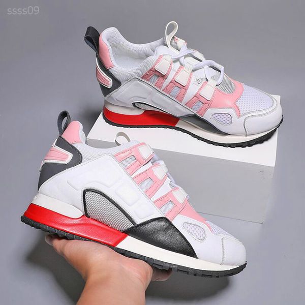 

2020 luxury high end fashion for men women running shoes for mens sneakers handsome trainers white casual shoe sneakers, Black