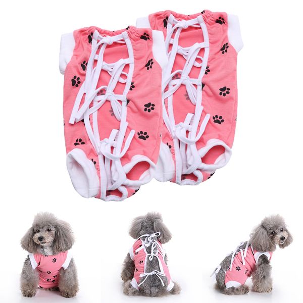 

2x pet soft clothes dog cat after surgery wound protector after surgery