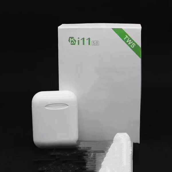 

new i11 bluetooth 5.0 vs i10 automatic pair dual headset call magnetic charge for iphone xs samsung s8 s9 universal press button