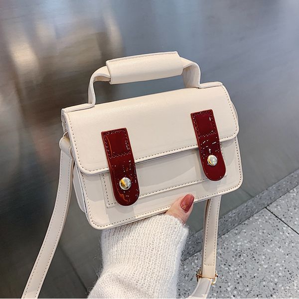 

маленькие сумки через плечо 2020 женская сумка контрастные цвета сумка роскошный новый дизайнер высокое качество кошелек путешествия сумка-м