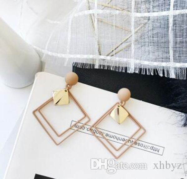 

fashion designer brand letters g earrings gold silver plated ear studs double-g earddrop for women girl party jewelry8, White