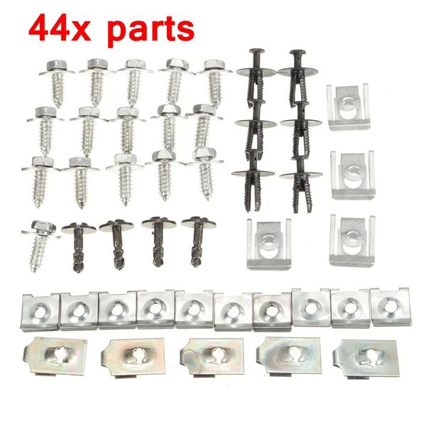 

4x undertray clips screws engine under cover splash guard shield for e46 3 series